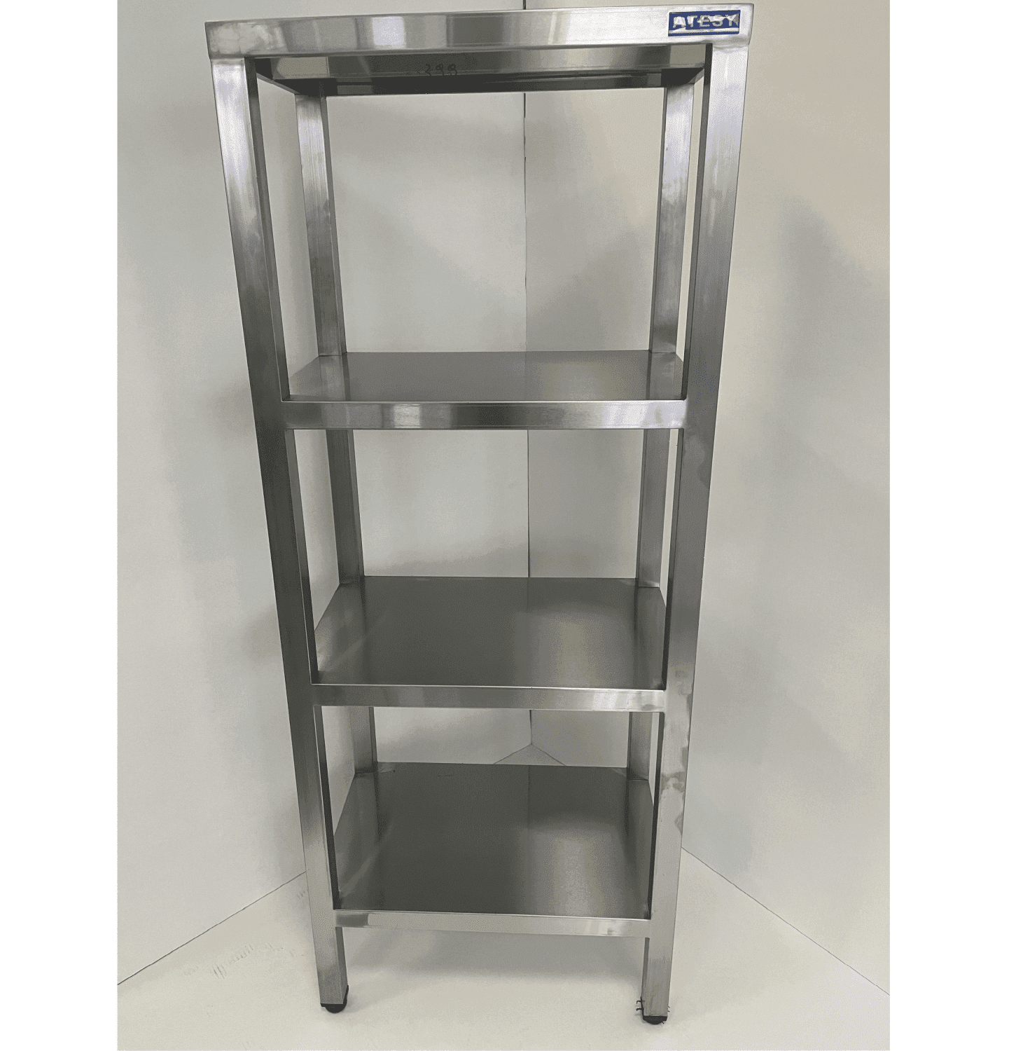 Стеллаж кухонный Atesy СТК-Л-1200.400.1800-02-Н (СТКН-1200/400)