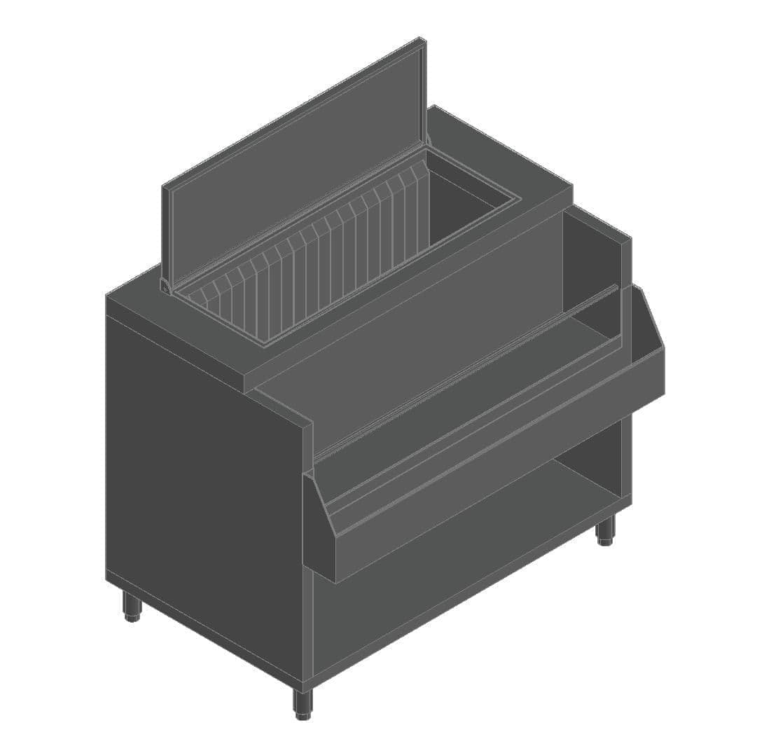 Барная станция Hicold НБМВЛ-10/6ККР
