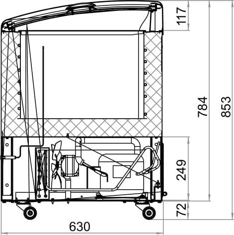 Ларь морозильный Polair DF130SC-S