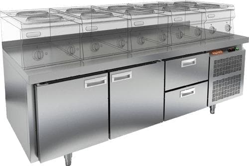 Стол холодильный Hicold GN 112/TN LT