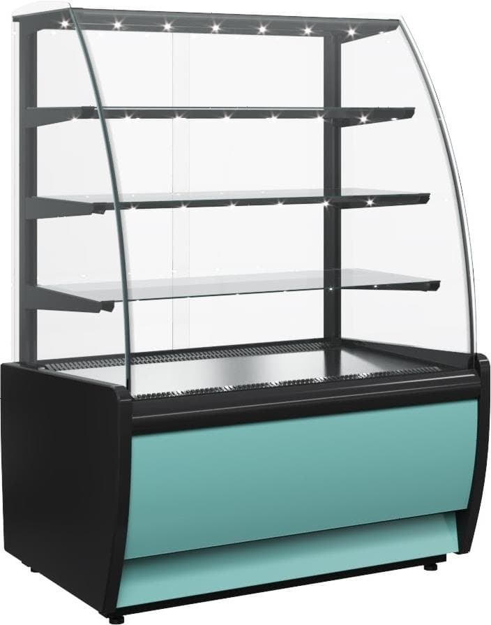 Витрина кондитерская Carboma K70 VM 0,9-1 (ВХСв-0,9д) 0012-0109