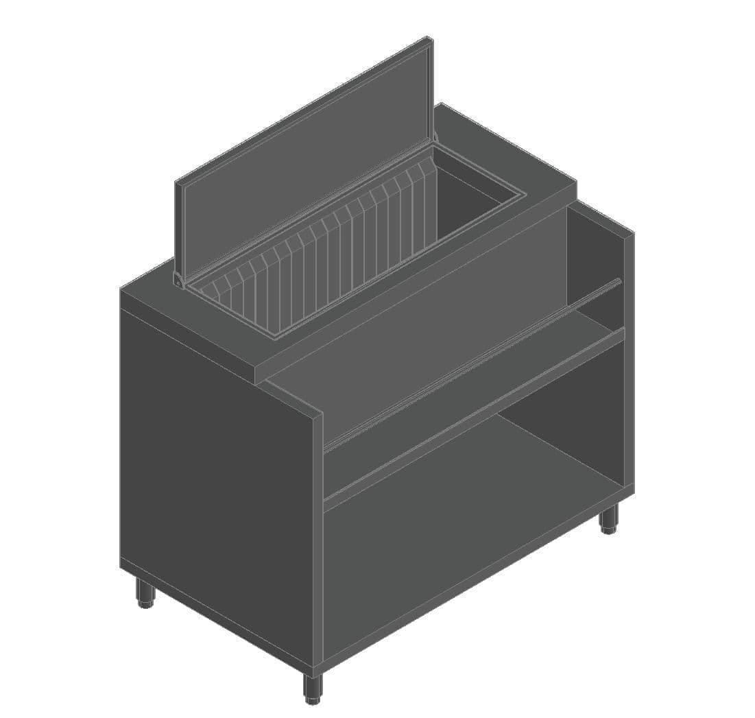 Барная станция Hicold НБМВЛ-10/6КР