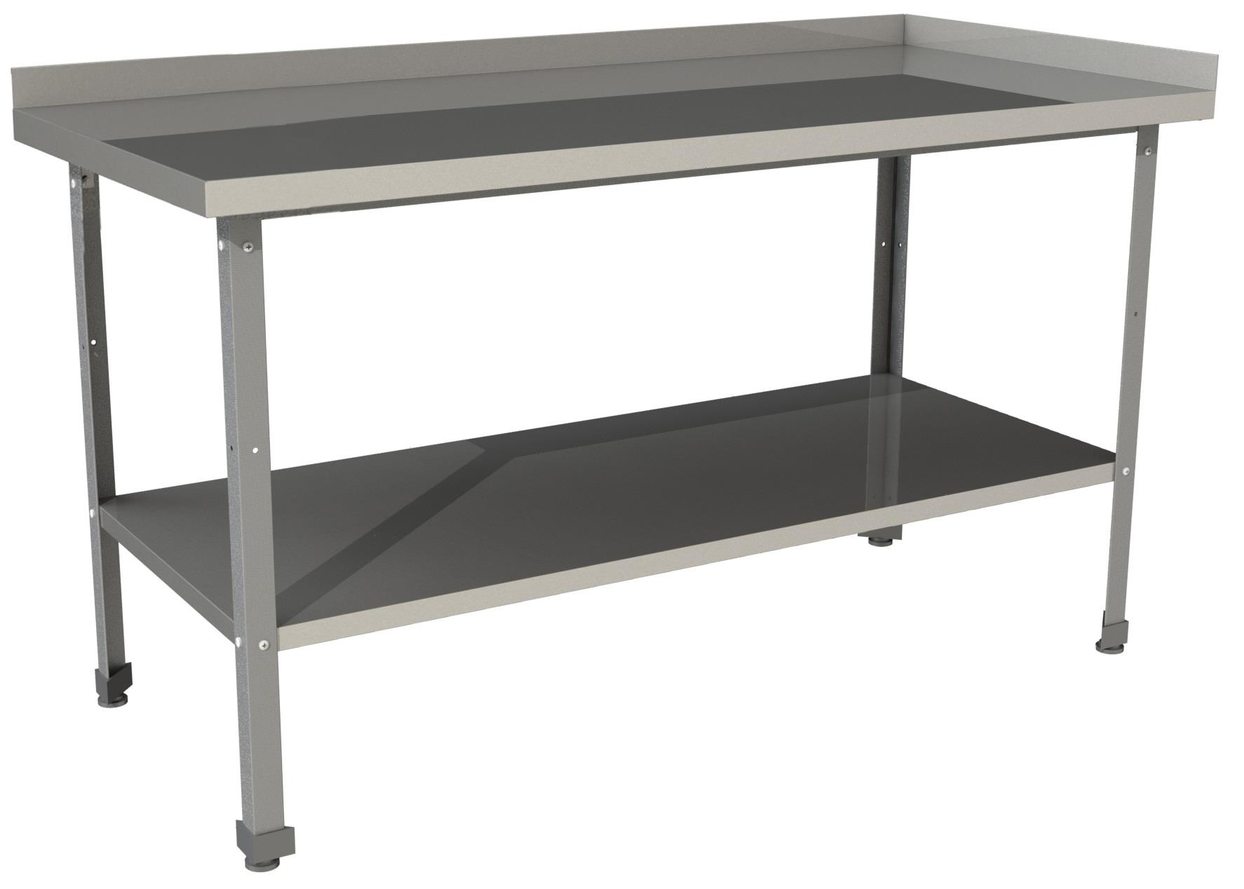 Стол производственный Restoinox СП-10/6-2БПП-ЭН 2 борта