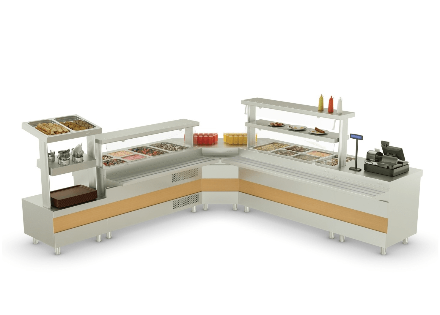 Мармит для первых блюд Atesy Ривьера М1-1.700-02-О без полок