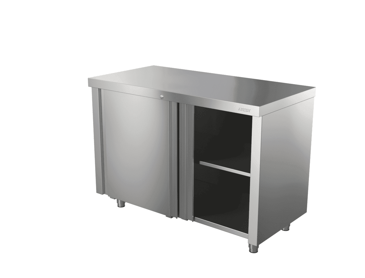 Стол-тумба с дверями Atesy СТ-С-1300.600-02-К (СТ-2/1300/600)