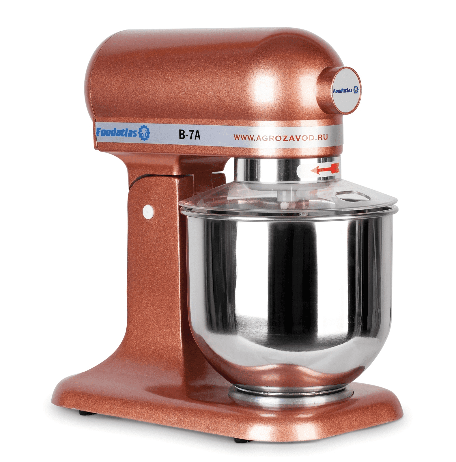 Миксер планетарный Foodatlas B-7A Eco коричневый