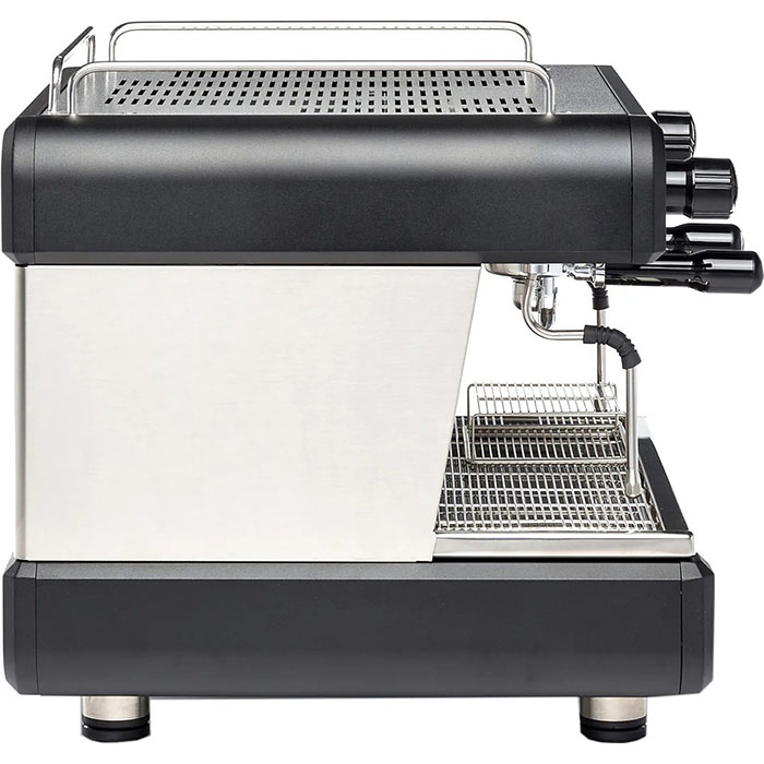 Кофемашина рожковая CONTI CC100 Compact TC 2Gr высокие группы, черная