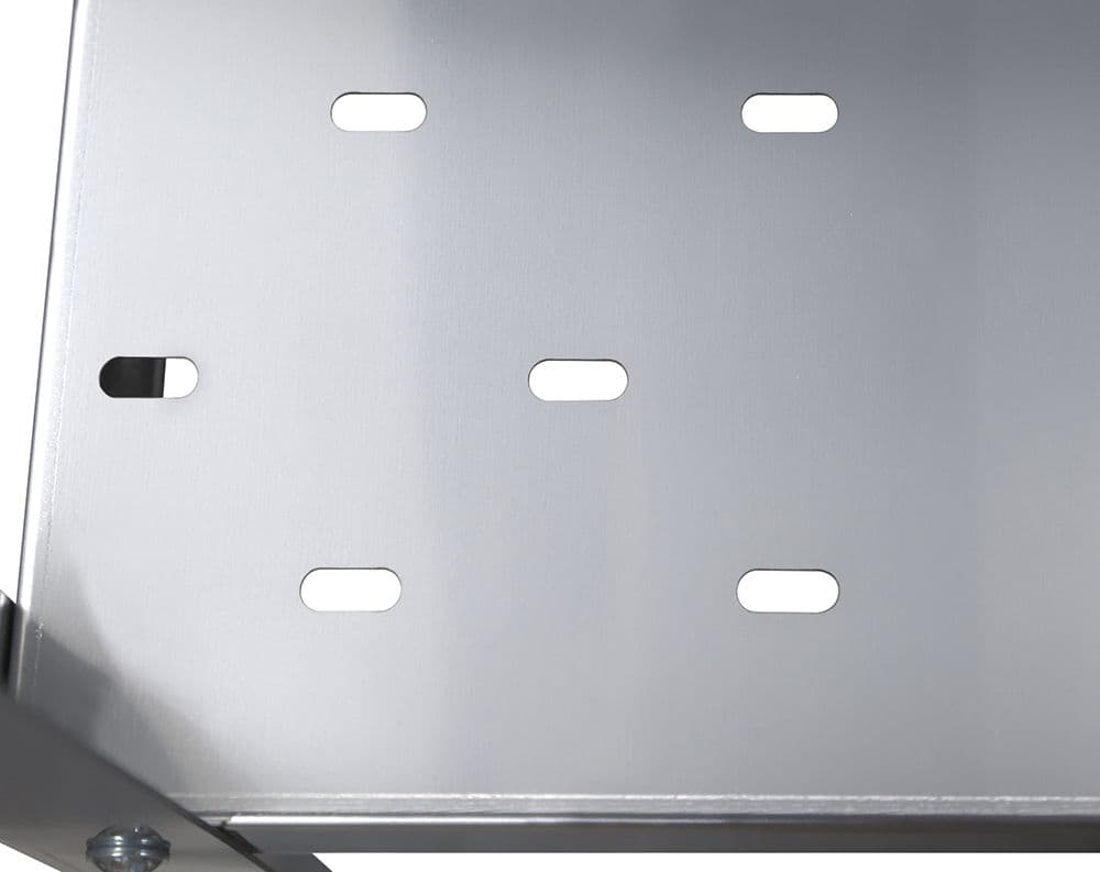 Стеллаж кухонный Luxstahl СРП-1800х1000х600 перфорированные полки