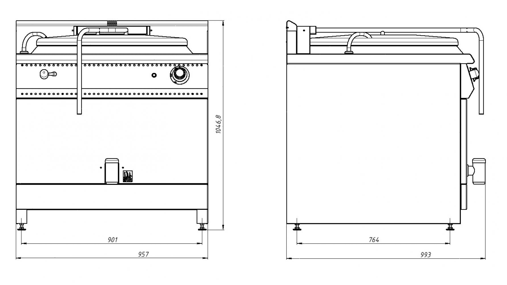 Котел пищеварочный Grill Master Ф1КПГ/250 (13064)
