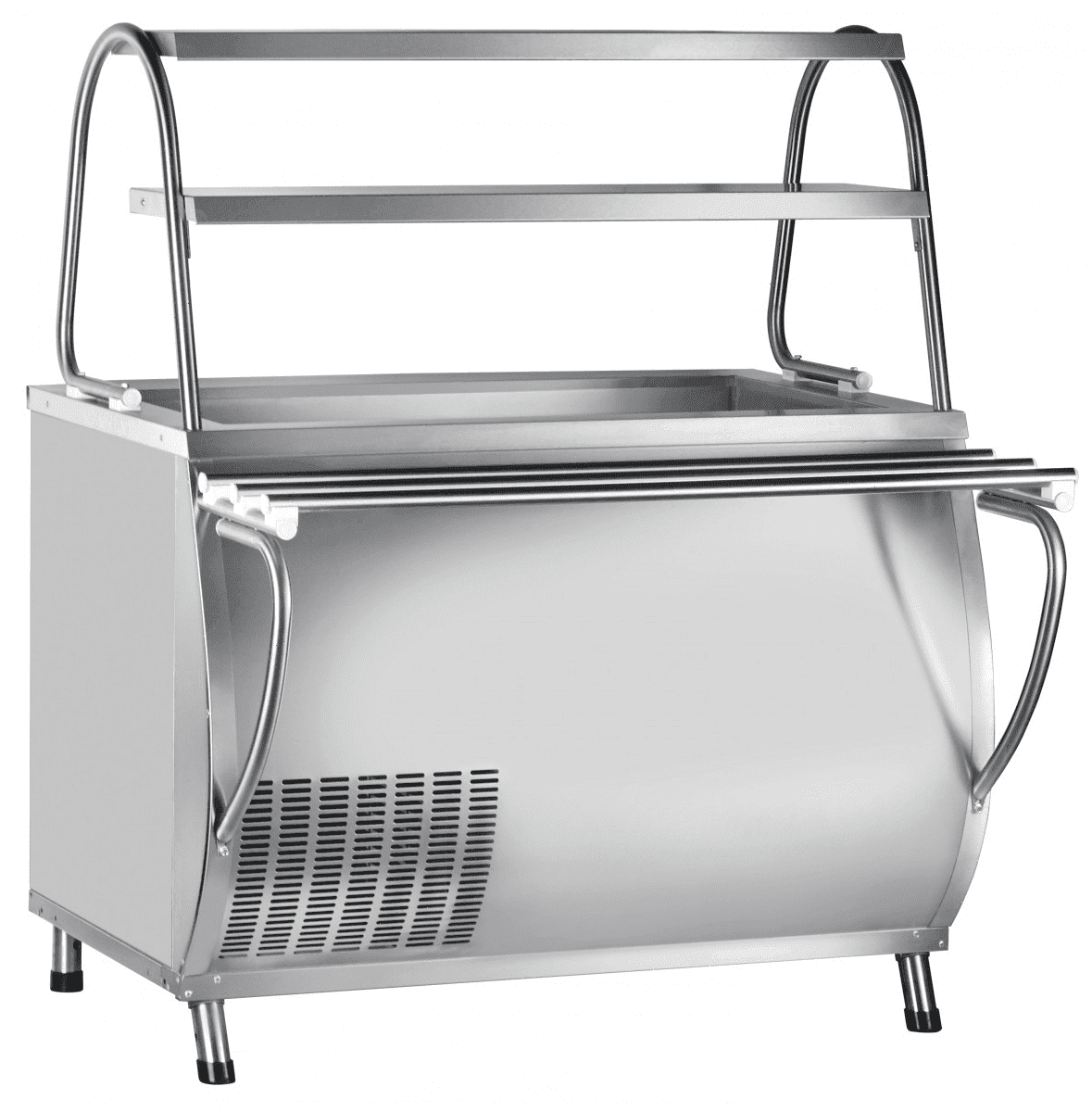 Прилавок для холодных закусок Abat ПВВ(Н)-70М-НШ (21000001327)