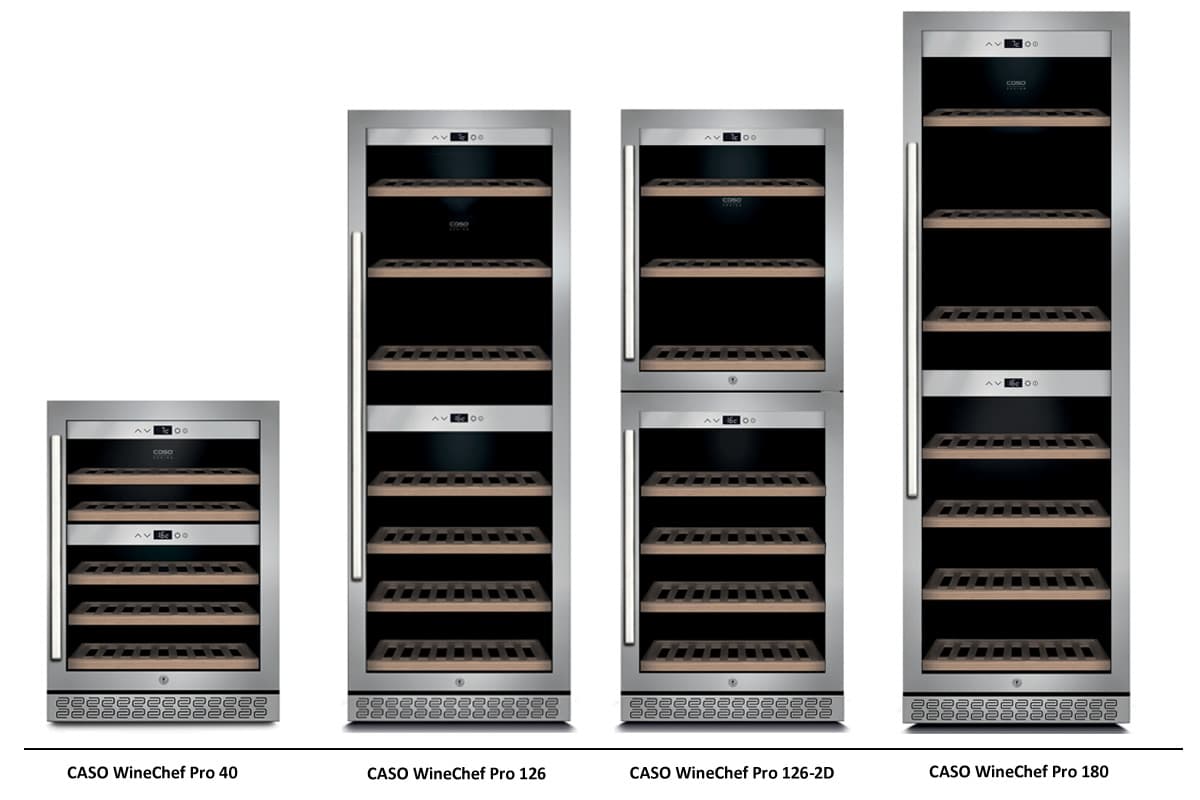 Шкаф винный CASO WineChef Pro 180