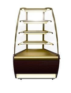 Витрина кондитерская Kayman K-ВК-45У бронза