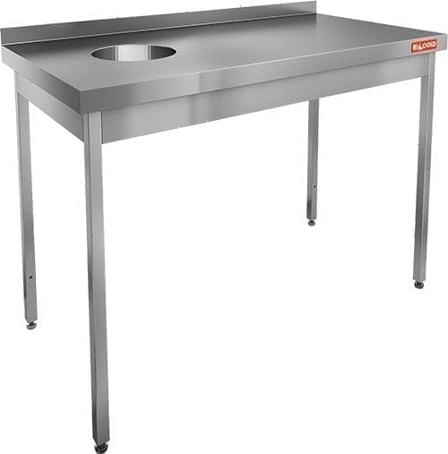 Стол для сбора отходов Hicold НДСО‑14/6БЛ