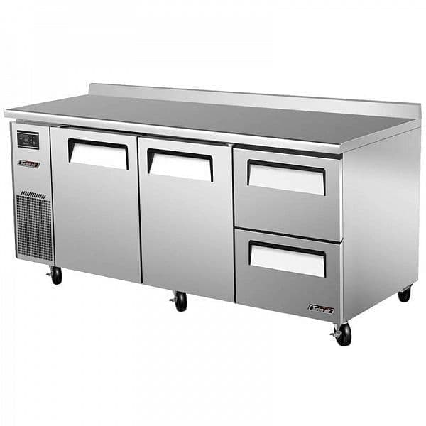 Стол холодильный Turbo Air KWR18-2D-2-600 с ящиками и бортом