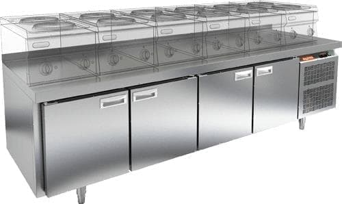 Стол холодильный Hicold SN 1111/TN LT