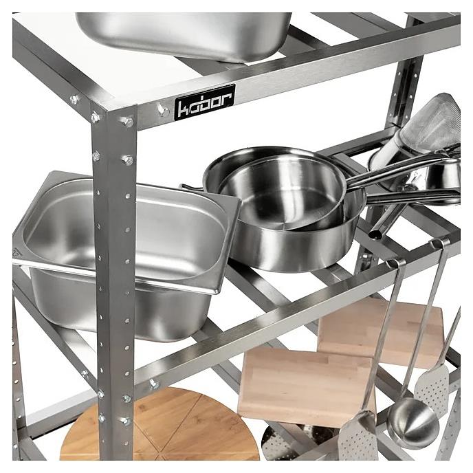 Стеллаж кухонный Кобор СКР-60/50/430