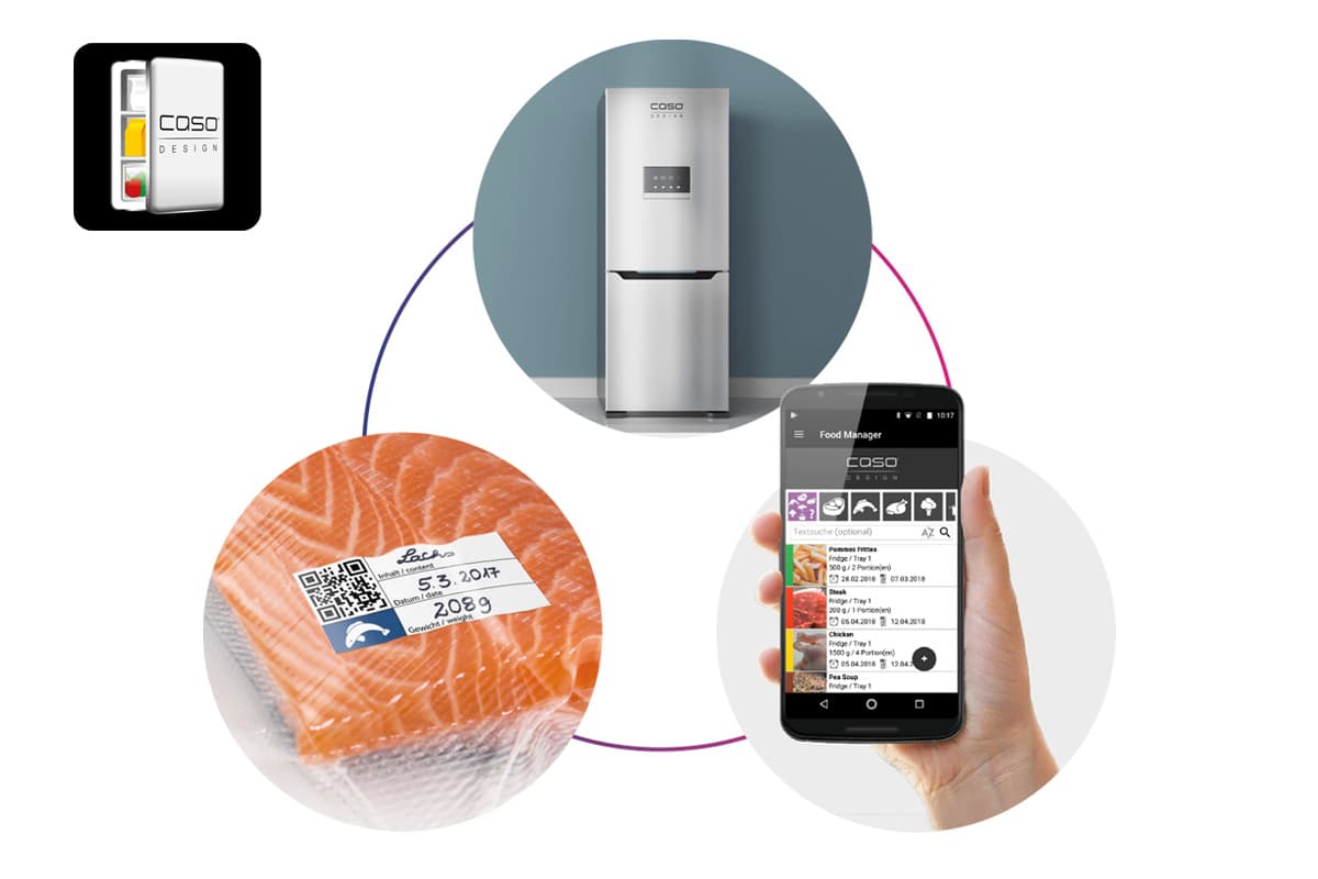 Пакеты вакуумные CASO 16х23, 150 мкм, 50 шт