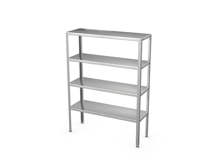 Стеллаж кухонный Atesy СТК-С-1400.500.1600-02-Н (СТКН-1400/500)