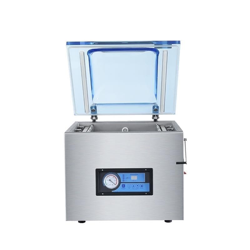 Настольный вакуумный упаковщик Hualian Machinery HVC-510T/2A-G нерж, газ