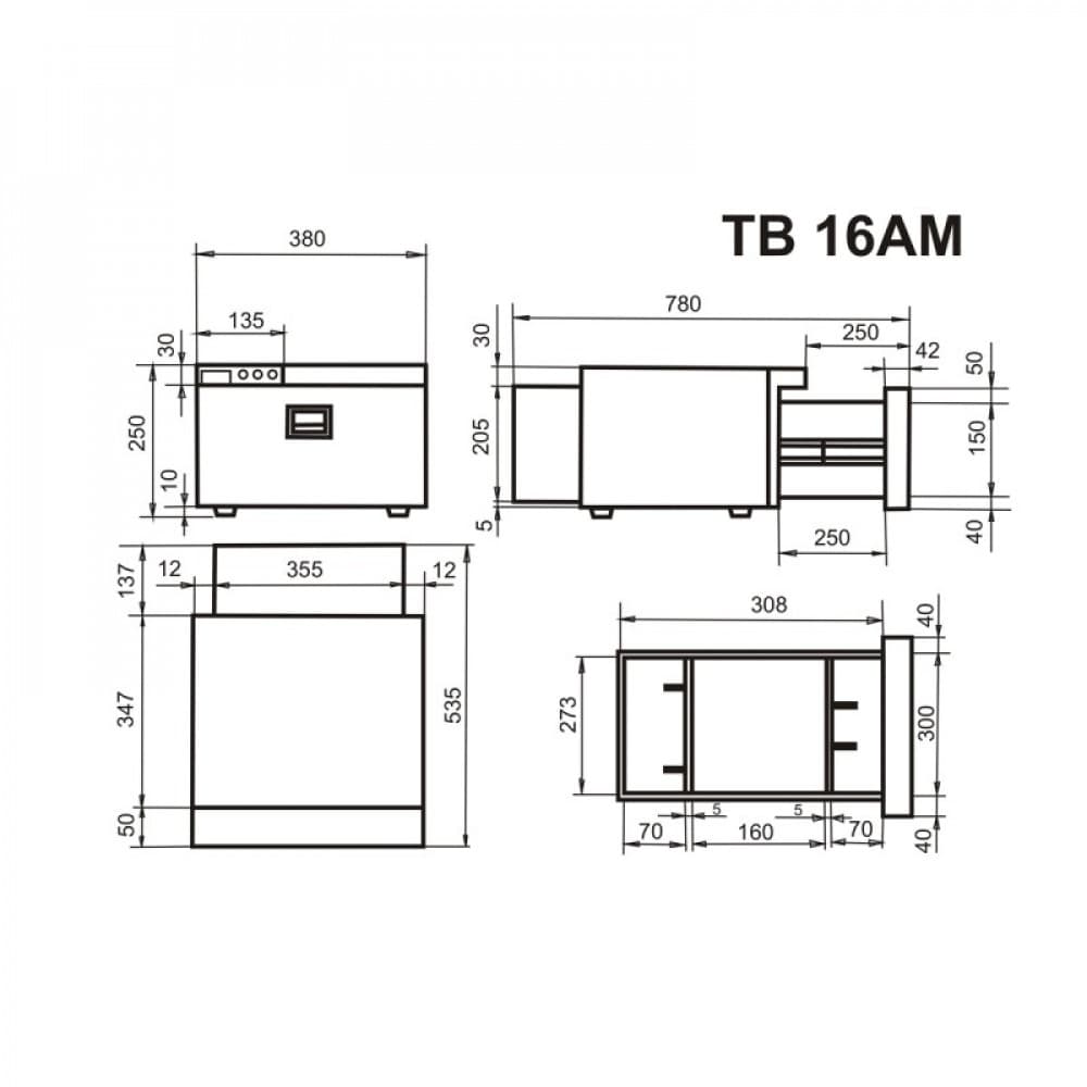 Автохолодильник Indel B TB16AM Drawer