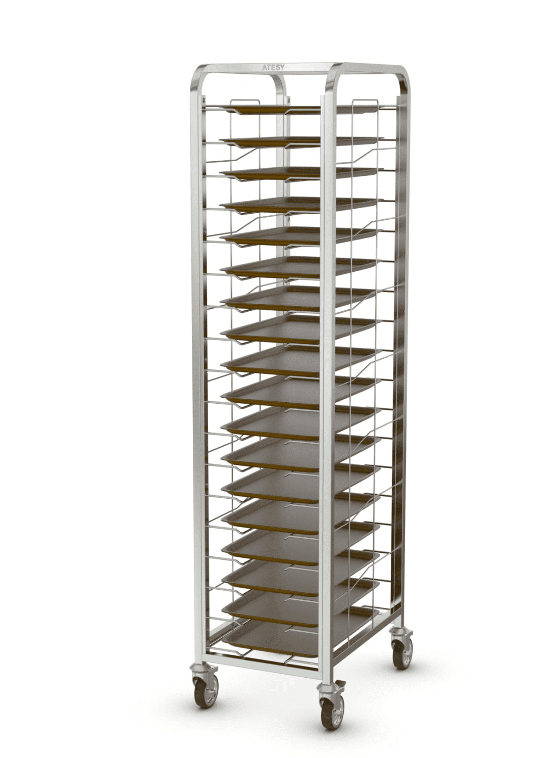 Тележка-шпилька Atesy КШП-Л-1.18-350.600-02 сварная