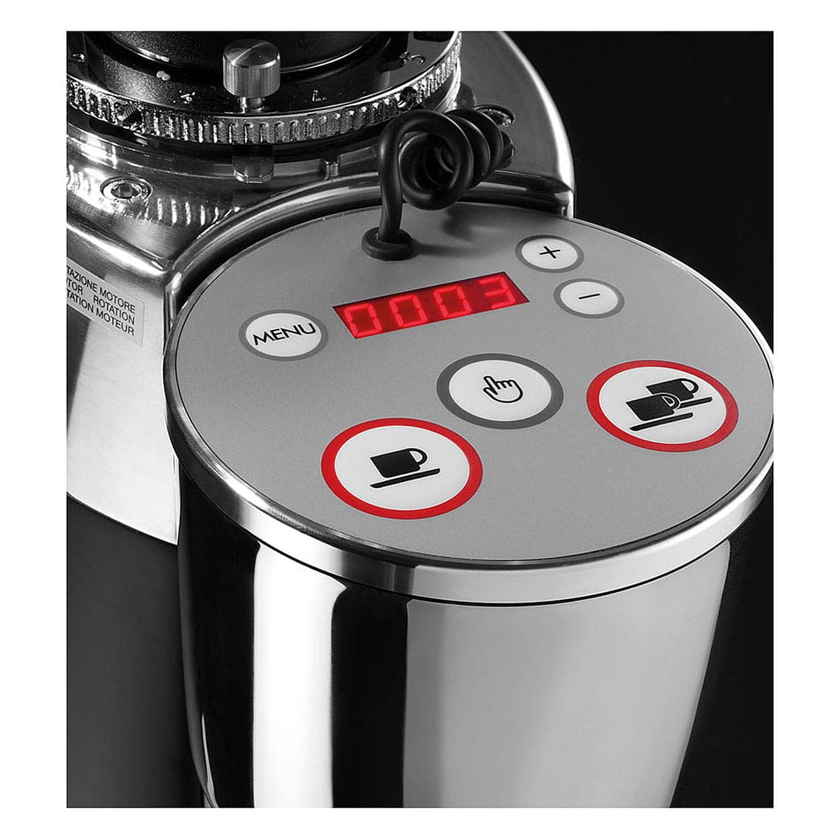 Кофемолка Mazzer Mini Electronic FILTERCOFFEE красный