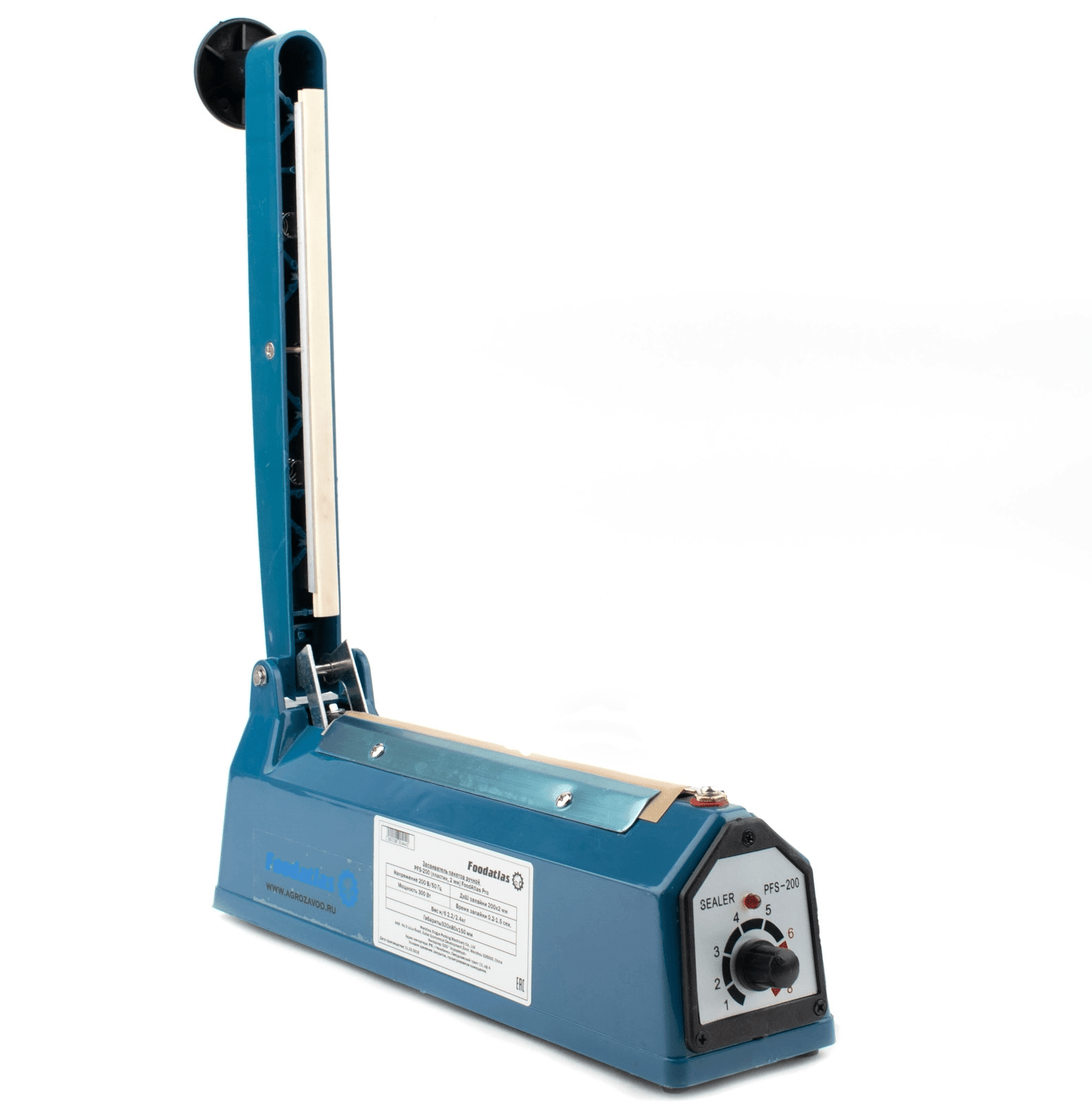 Запайщик пакетов Foodatlas PFS-200 Pro, пластик