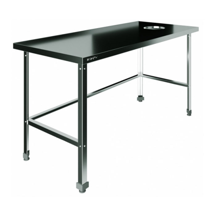 Стол для сбора пищевых отходов с бортом Restoinox СПО-15/7-БО-П-ЭН