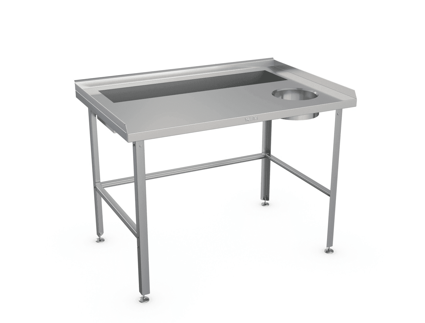 Стол для сбора отходов Atesy СО-С-1-1200.800-02 (СО-1/1200/800)