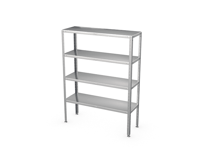 Стеллаж кухонный Atesy СТК-С-1000.500.1600-02-Н (СТКН-1000/500)