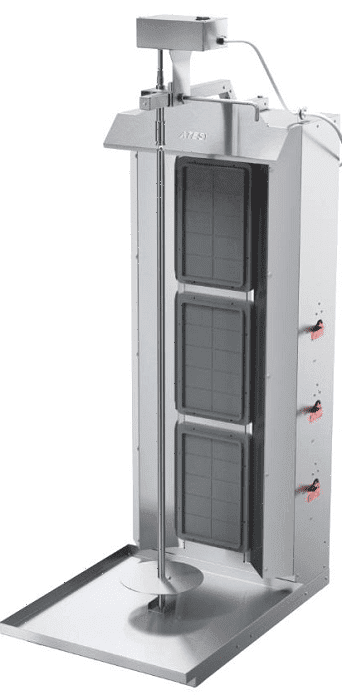 Гриль для шаурмы газовый Atesy Шаурма-3М с электроприводом