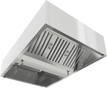 Зонт вытяжной Hicold ЗКВОО-14,518 коробчатый