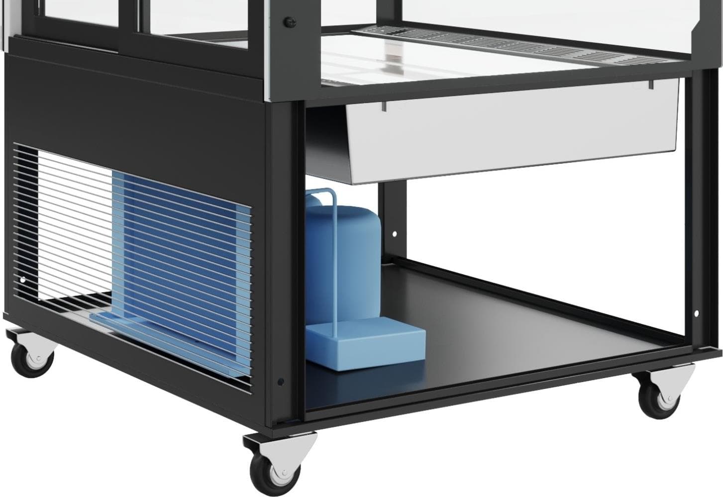 Витрина кондитерская Carboma KC71-110 VV 0,9-1 BUILT-IN 9005