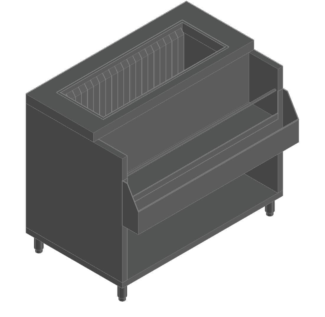 Барная станция Hicold НБМВЛ-10/6К