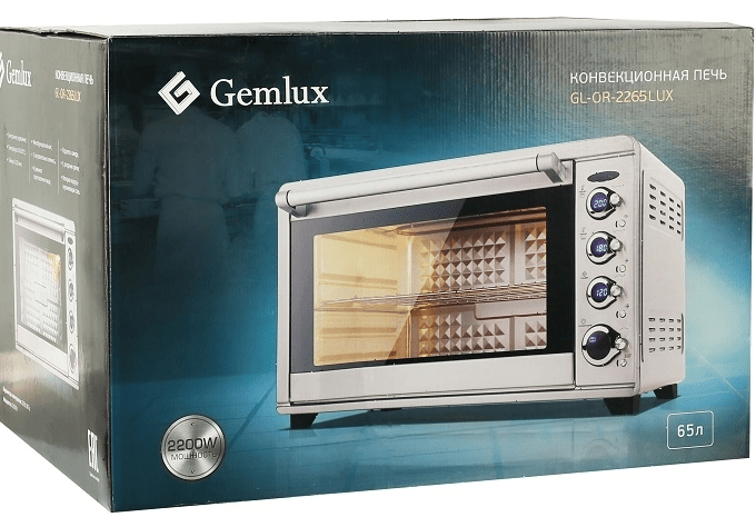 Конвекционная мини-печь Gemlux GL-OR-2265LUX