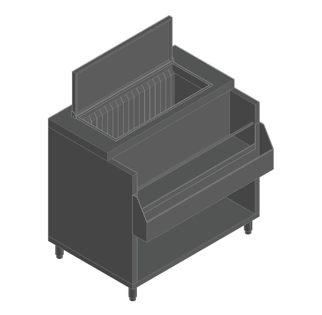 Барная станция Hicold НБМВЛ-9/6ККР