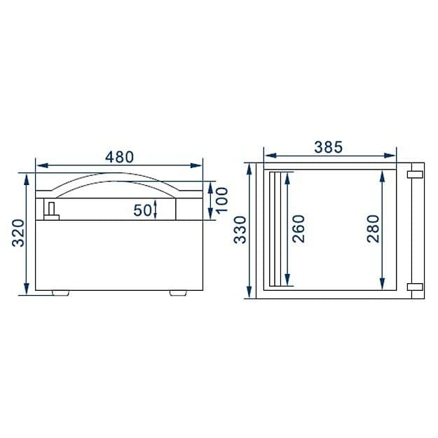 Вакуумный упаковщик Kocateq Start 26/10/5
