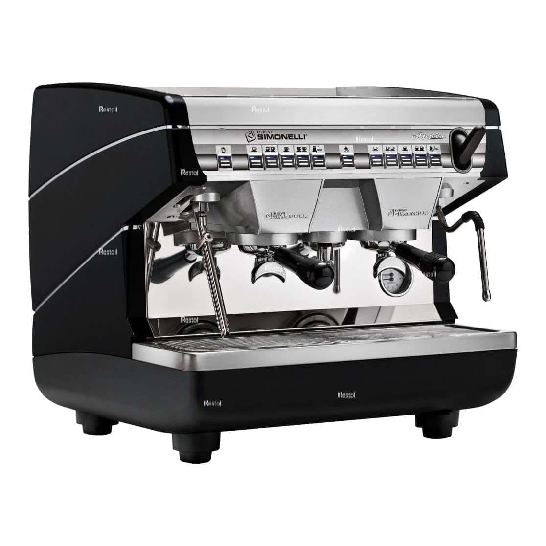 Кофемашина рожковая Nuova Simonelli Appia II Compact 2Gr V высокие группы, экономайзер