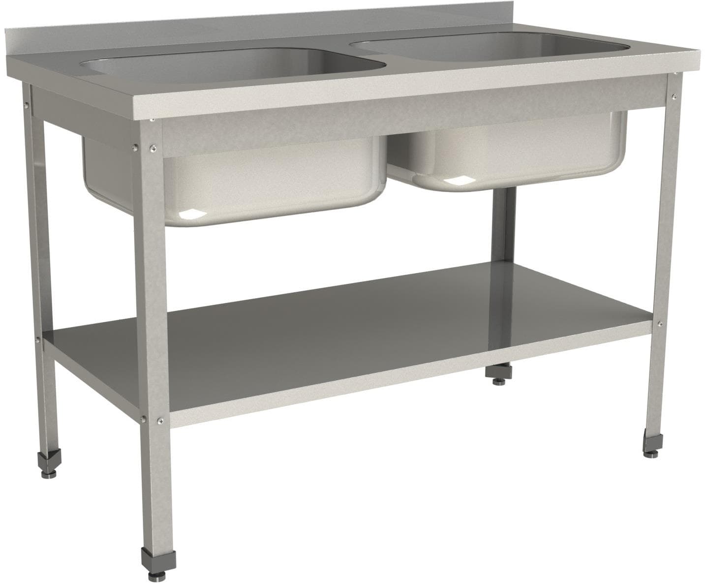 Ванна моечная цельнотянутая Restoinox ВМЦ-2/10/6-БП-ЭН