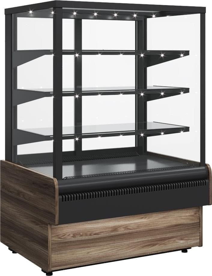 Витрина кондитерская Carboma KC70 VV 0,6-1 (ВХСв-0,6д Cube) 0102-0109