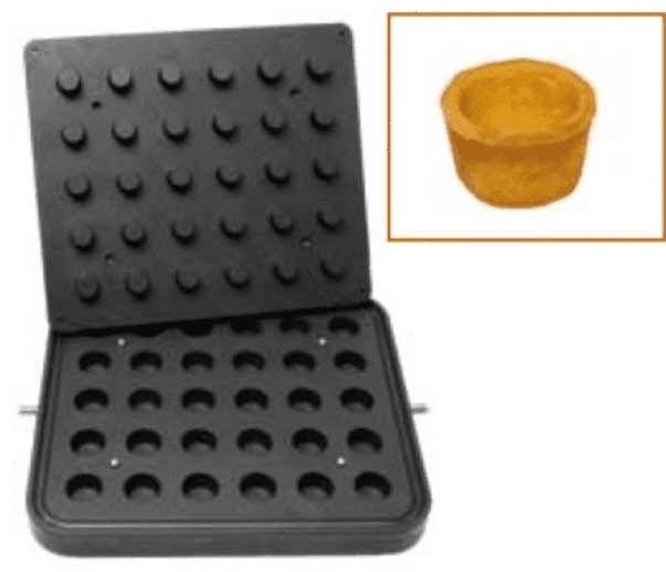 Форма для приготовления тарталеток Kocateq DH Tartmatic Plate 32