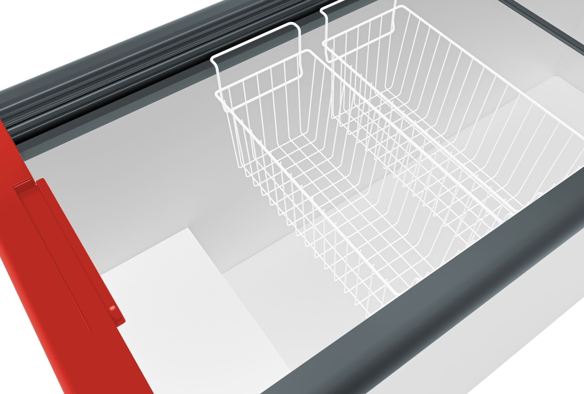 Ларь морозильный Frostor GELLAR FG 600 C красный